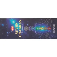 Благовония шестигранники HEM 7 Chakras Семь Чакр блок 6 штук