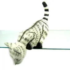 Кошка фигурка 12х4 см, дерево IN0127