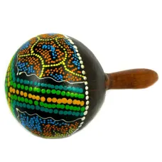 Маракас, кокос 20см, d.13см IN0153