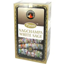 Благовония прямоугольные PPURE White Sage Белый Шалфей 15 грамм блок 12 штук