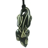 Амулет 48х16мм, кость IN0350-20