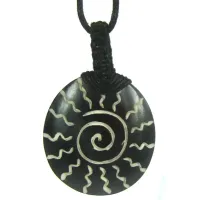 Амулет 35мм, кость IN0350-35