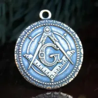 Символ Масонов, бронза, 36*32мм (СП 035) BV07-35