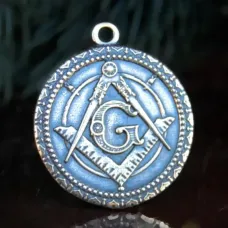 Символ Масонов, бронза, 36*32мм (СП 035) BV07-35