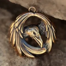 Ворон, бронза, 35*33мм (СП 037) BV07-37