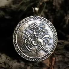 Слейпнир, бронза, 41*34мм (СП 048) BV07-48