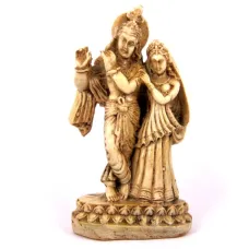 Кришна и Радха статуэтка 15см пластик R017