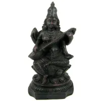 Сарасвати статуэтка 23см пластик R031-1