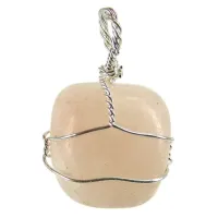 Подвеска Розовый Кварц 4см R418-32