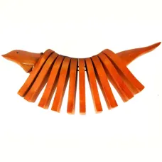 Трещетка Дельфин 28х9см, дерево IN0182-3