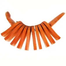 Трещетка Ящерица 28х9см, дерево IN0182-6