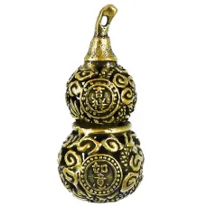 Амулет Тыква Горлянка 43мм, бронза KB01-32
