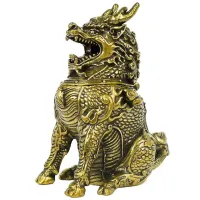 Подставка для благовоний Цилинь 70х55х33мм, бронза KB06-06