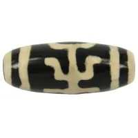 Бусина Дзи «Большой человек», 30мм, агат DZ05-06