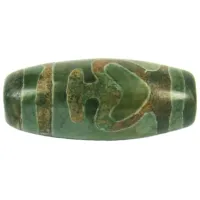 Бусина Дзи «Долголетие», 30мм, агат DZ05-30