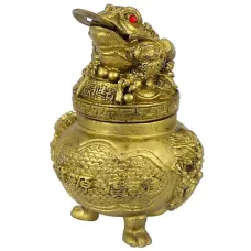 Жаба фигурка 8,5х6см полистоун M096-9