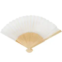 Веер 35х21см шелк, дерево Z337-1