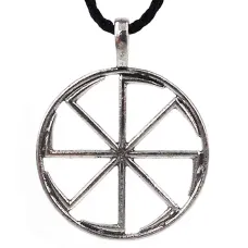 Амулет Коловрат 32х41мм, металл A121-71