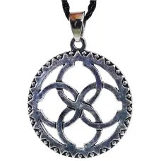 Амулет Свадебник 30х35мм, металл A121-76