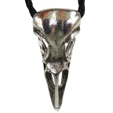 Амулет Череп Ворона 30х14мм, металл A121-86