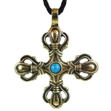 Амулет Ваджра 44х35мм, металл A125-68