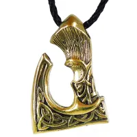 Амулет Секира Перуна 24х34мм, металл A125-72