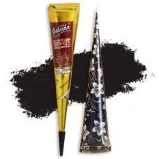 Хна в конусе, фольга, цвет черный, 30 г G06-0005-0030