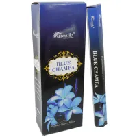 Благовония шестигранники масала Aromatika Blue Champa ГОЛУБАЯ ЧАМПА блок 6 штук