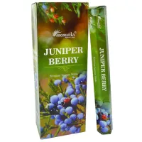 Благовония шестигранники масала Aromatika Juniper Berry ЯГОДЫ МОЖЖЕВЕЛЬНИКА блок 6 штук