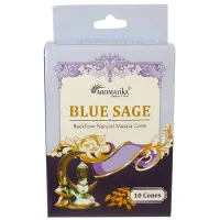 Благовония пуля Aromatika Blue Sage СИНИЙ ШАЛФЕЙ ( стелющийся дым ) масала