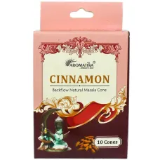 Благовония пуля Aromatika Cinnamon КОРИЦА ( стелющийся дым ) масала