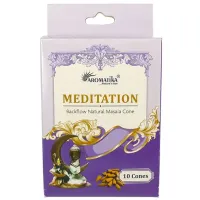 Благовония пуля Aromatika Meditation МЕДИТАЦИЯ (стелящийся дым) масала