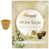 Благовония чаша с ароматической смолой White Sage БЕЛЫЙ ШАЛФЕЙ