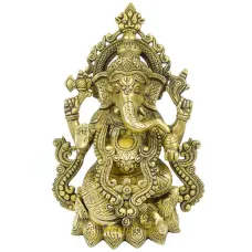 Ганеша статуэтка бронза 272*195*130мм IB03-01