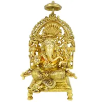 Ганеша статуэтка бронза 230*135*80мм IB03-07