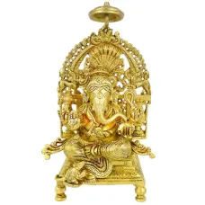 Ганеша статуэтка бронза 230*135*80мм IB03-07