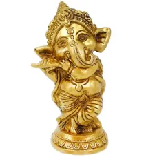 Ганеша статуэтка бронза 142*75*56мм IB03-09