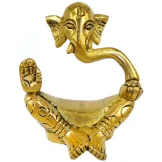 Ганеша статуэтка бронза 72*60*45мм IB03-15