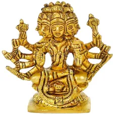 Гаятри статуэтка бронза 70*75*30мм IB05-01