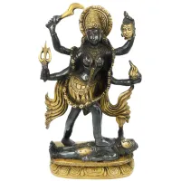 Кали статуэтка бронза 240*133*62мм IB07-01