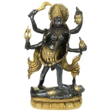 Кали статуэтка бронза 240*133*62мм IB07-01