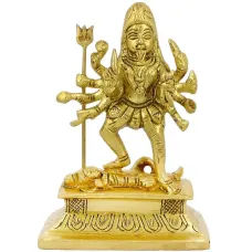 Кали статуэтка бронза 107*77*39мм IB07-02