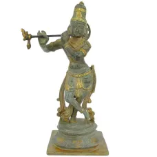 Кришна статуэтка бронза 255*105*86мм IB09-07