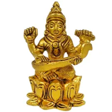 Сарасвати статуэтка бронза 68*46*41мм IB16-04