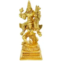 Вишну и Лакшми на Гаруде статуэтка бронза 140*60*53мм IB19-01