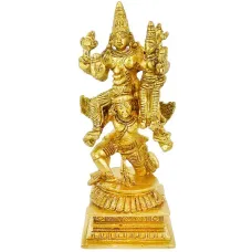 Вишну и Лакшми на Гаруде статуэтка бронза 140*60*53мм IB19-01