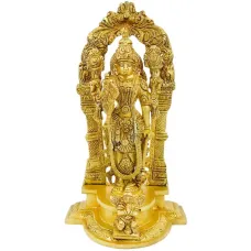 Вишну статуэтка бронза 228*129*82мм IB19-02