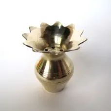 Подставка под благовония Вазочка латунь 4,5 см LP001