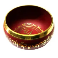 Чаша поющая цветная 9см ~340гр R061-10