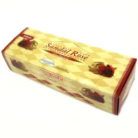 Благовония шестигранники SARATHI Sandal Rose Сандал Роза блок 6 штук